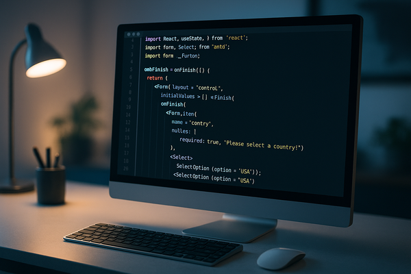 Setting Selected Value in Ant Design Select with Validation (2026)