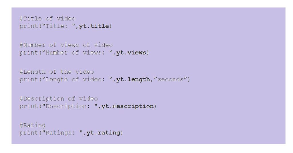 Uncovering video information