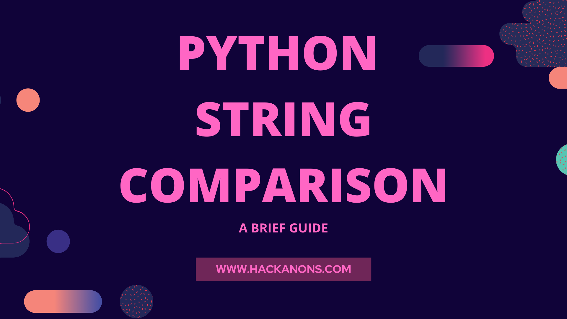 python string comparison