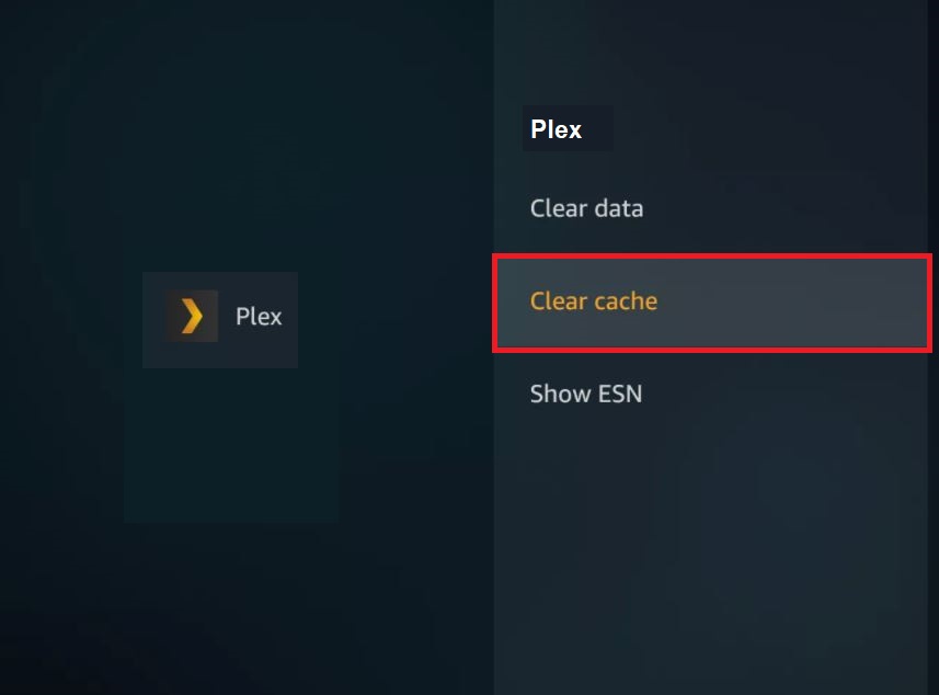 Clear cache on firestick