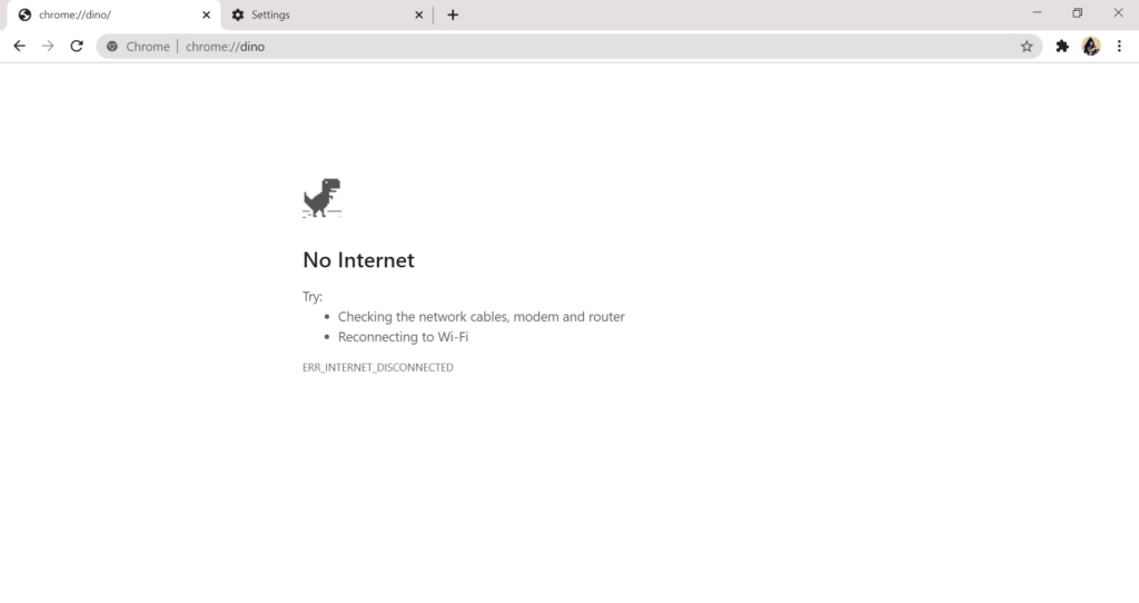 no internet dinosaur game hacked