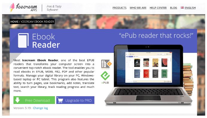 windows 10 epub reader
