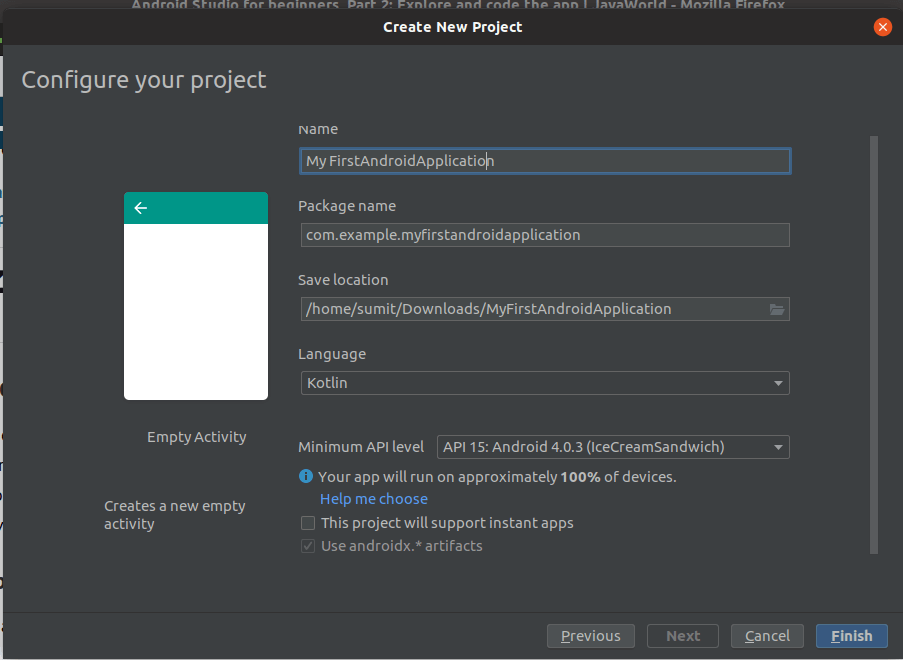 App keeps stopping | android studio