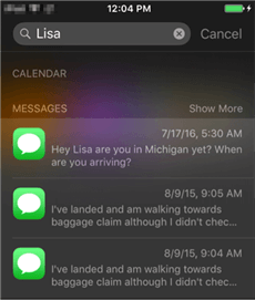 how to find old iphone messages