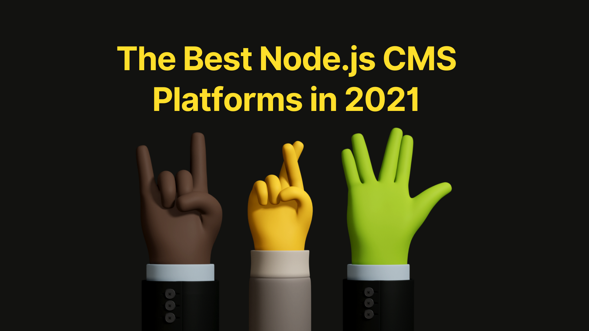node js cms platforms