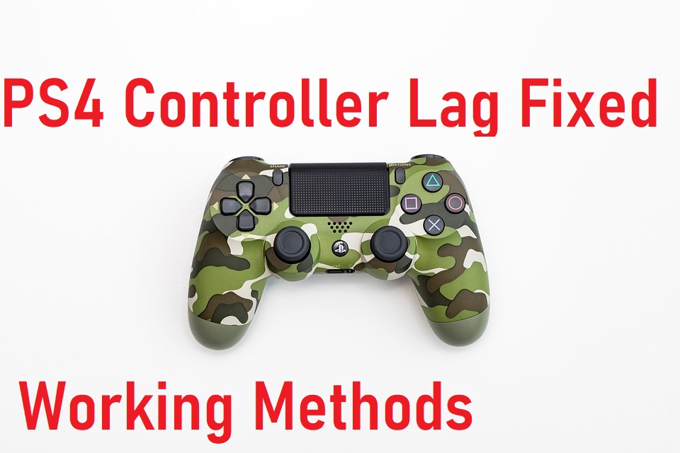 ps4 controller lagging issues - resolved