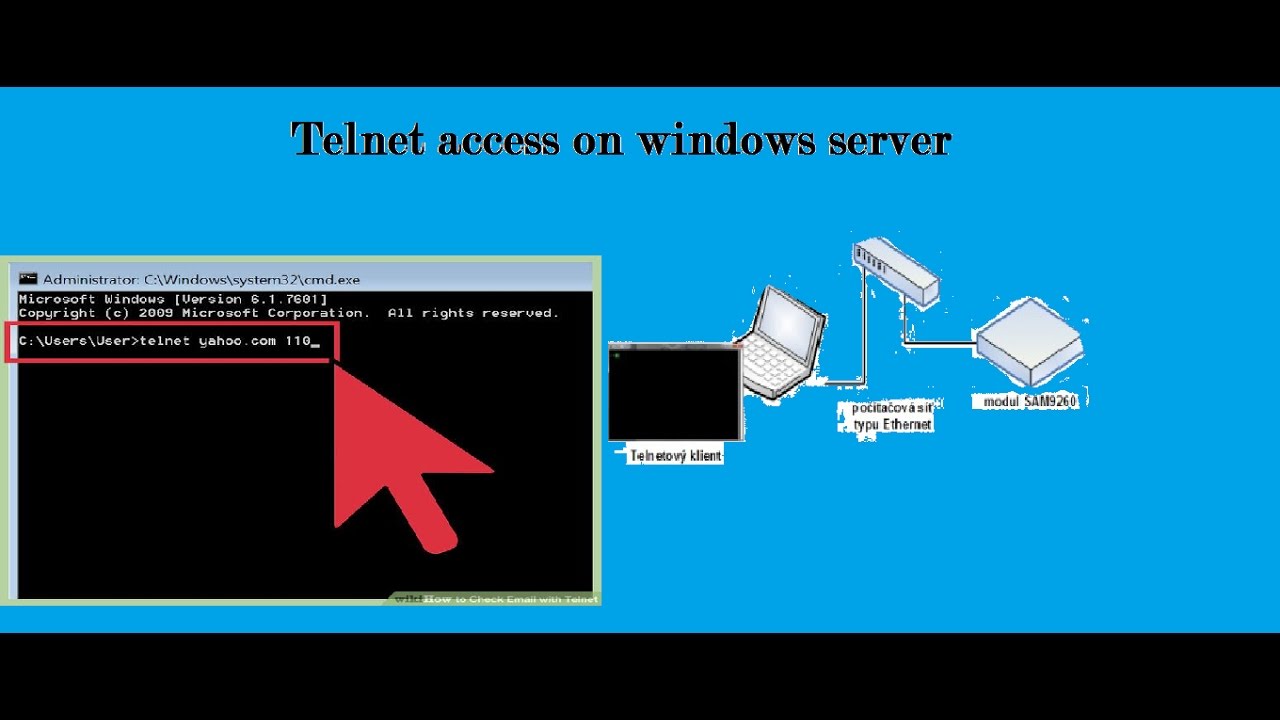 windows telnet server