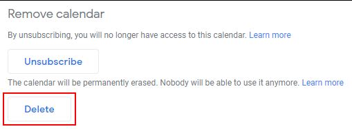 Delete Multiple Events from Google Calendar