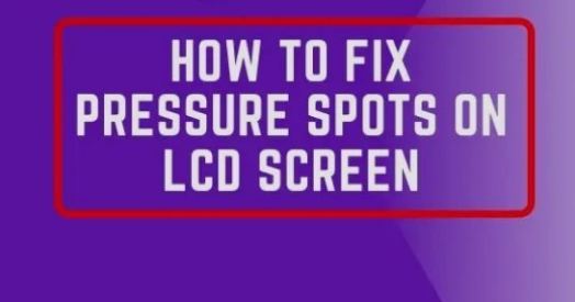 How to fix pressure damage TV screen 