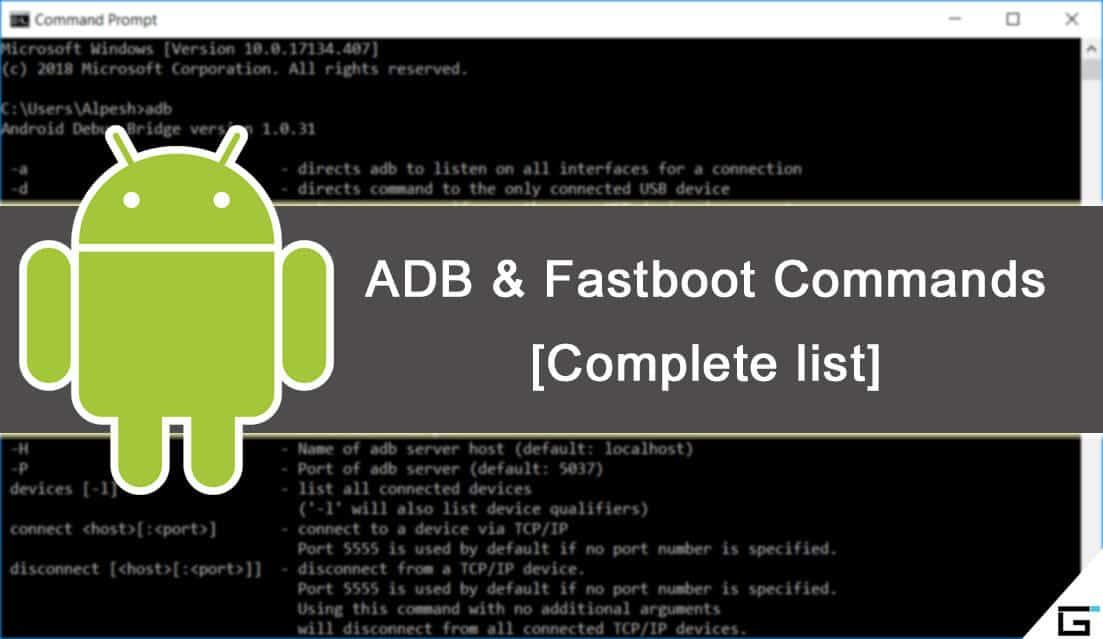 ADB Fastboot Commands