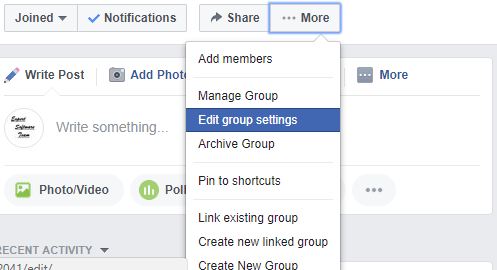 How to Share a Facebook Group Link