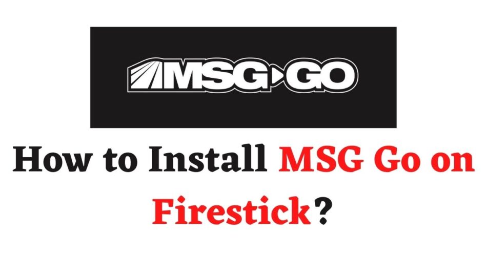 MSG Go FireStick