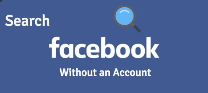 Search Facebook without Account