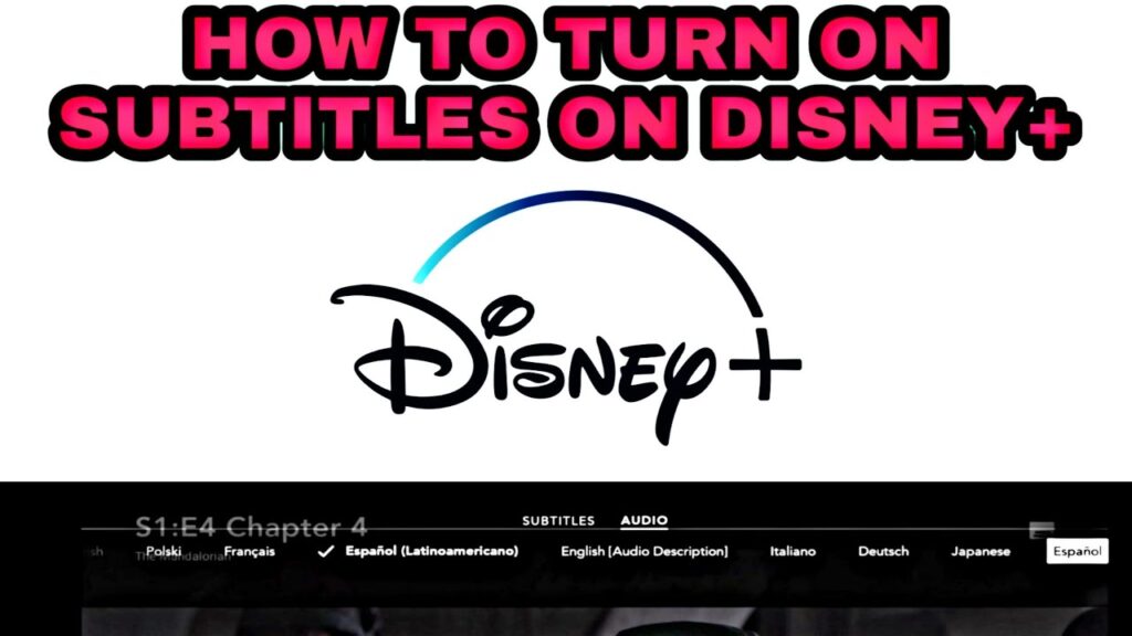 Disney Plus Subtitles Not Working 