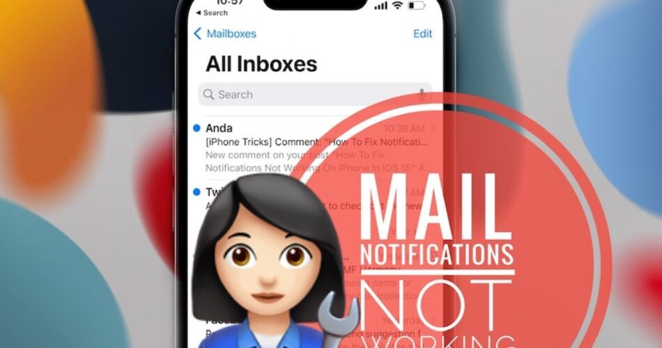 Outlook Notifications Not Working iPhone