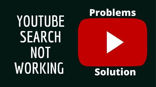 YouTube Search Not Working