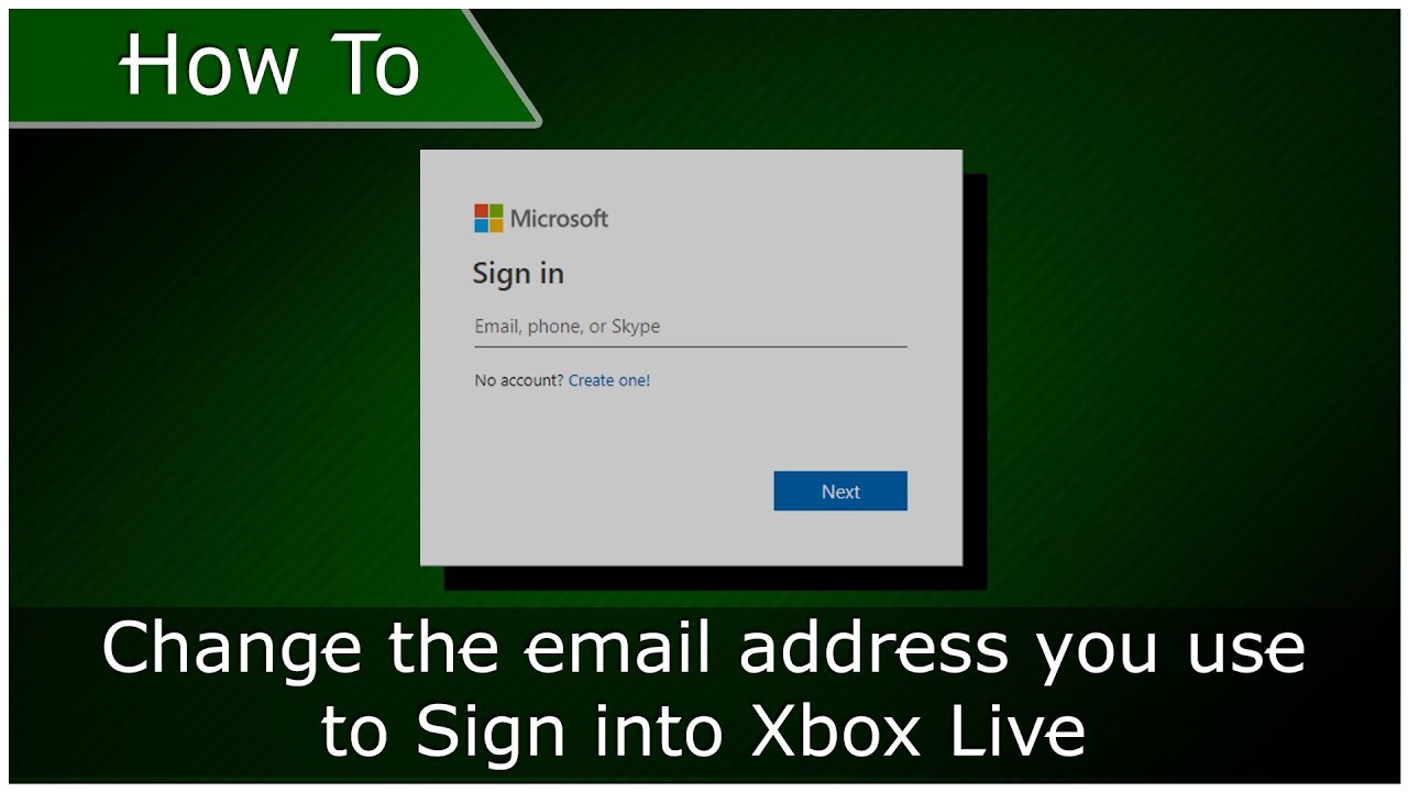 How To Change Email of Xbox Account