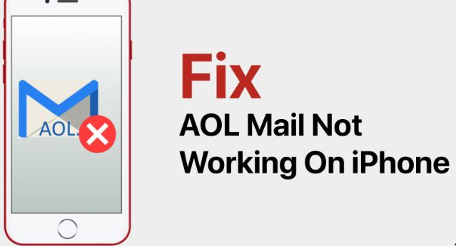 AOL mail not working on iPhone