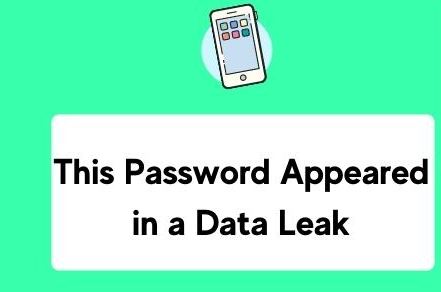 This Password appeared in a Data Leak