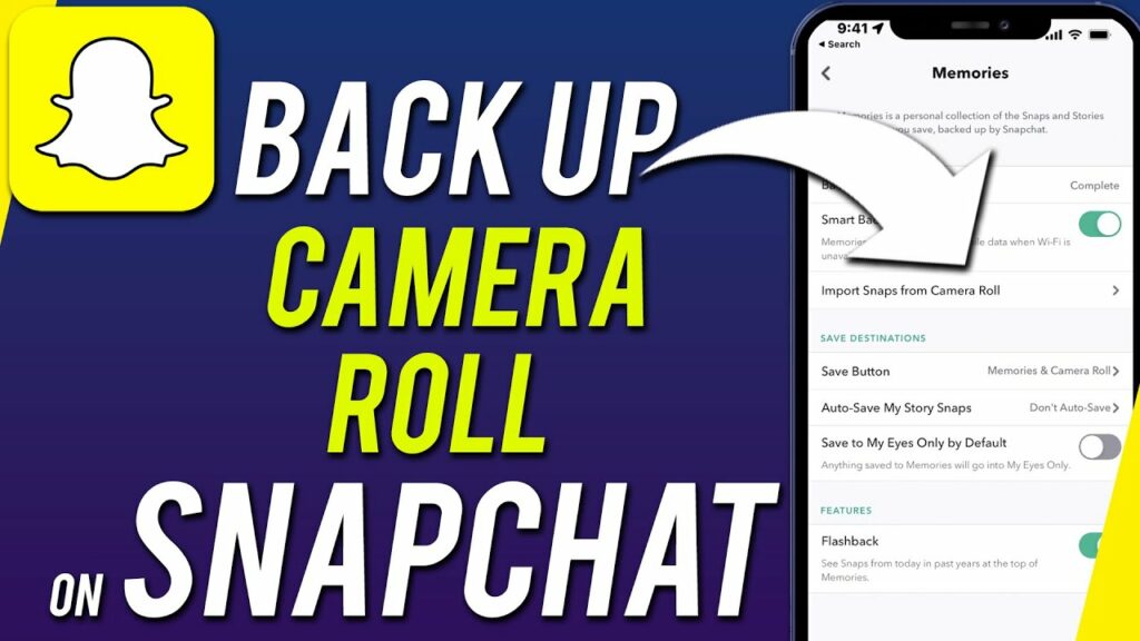 Your Camera Roll isn't Backed Up By Snapchat