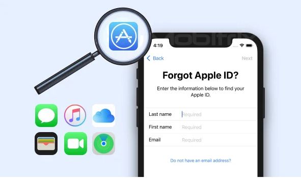 I forgot Apple ID - Recover Apple ID and Apple ID Password