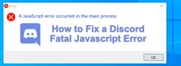 How To Fix Discord Javascript Error?