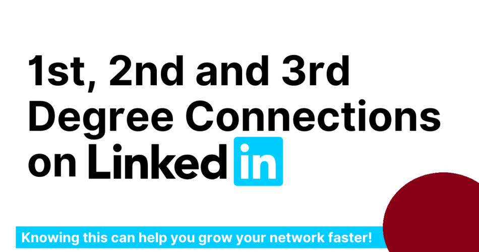 What does 1st 2nd Mean on LinkedIn