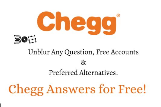 Chegg Unblur