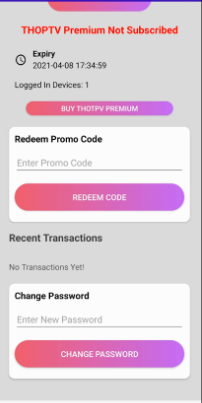 ThopTV Premium Redeem Code: How to Activate ThopTV Premium Membership using Redeem Code 2023