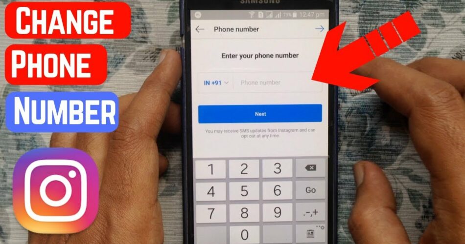 How to Add and Change a phone number on Instagram