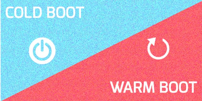 What is Hot Booting and Cold Booting