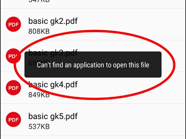 How do I fix "Unable to find application to perform this action"?