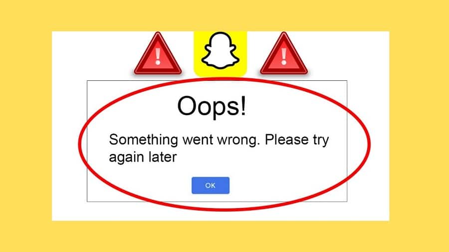 How to fix Oops Something Went Wrong on Snapchat